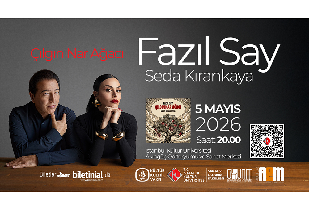 Fazıl Say, Yeni Albüm Turnesi \"Çılgın Nar Ağacı\" ile İKÜ’de Sanatseverlerle Buluşacak