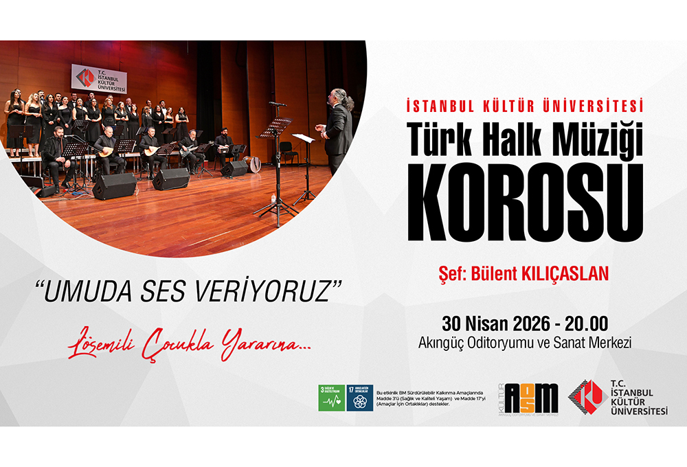 İKÜ THM Korosu'ndan LÖSEV Yararına “Umuda Ses Veriyoruz Konseri”