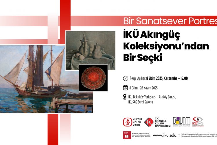 "Bir Sanatsever Portresi: İKÜ Akıngüç Koleksiyonu’ndan Bir Seçki”