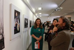 "WOMAN" Photographs Exhibition Accompanied by Ceyhun Atuf Kansu Poems Was Opened at IKUSAG 