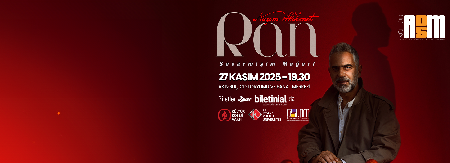 RAN “Severmişim Meğer“ Tiyatro Oyunu İKÜ'de